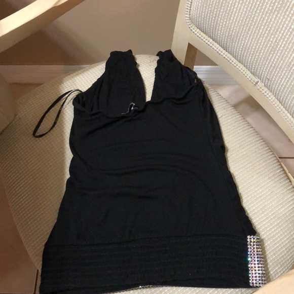 Glamorous glittering halter - Picture 3 of 4